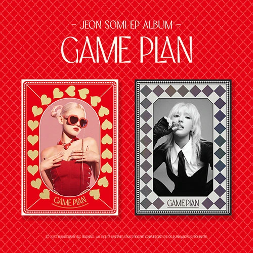 SET 2 Album JEON SOMI - EP [GAME PLAN] (PHOTOBOOK Ver.)