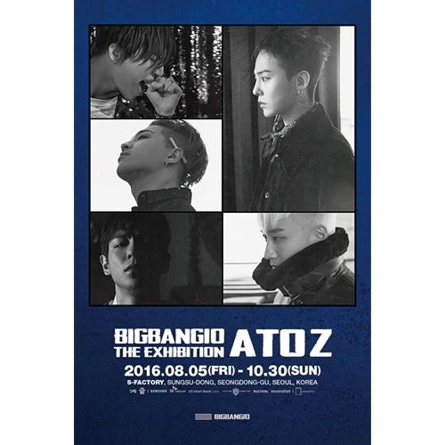 BIGBANG - BIGBANG10 THE EXHIBITION: A TO Z POSTER SET