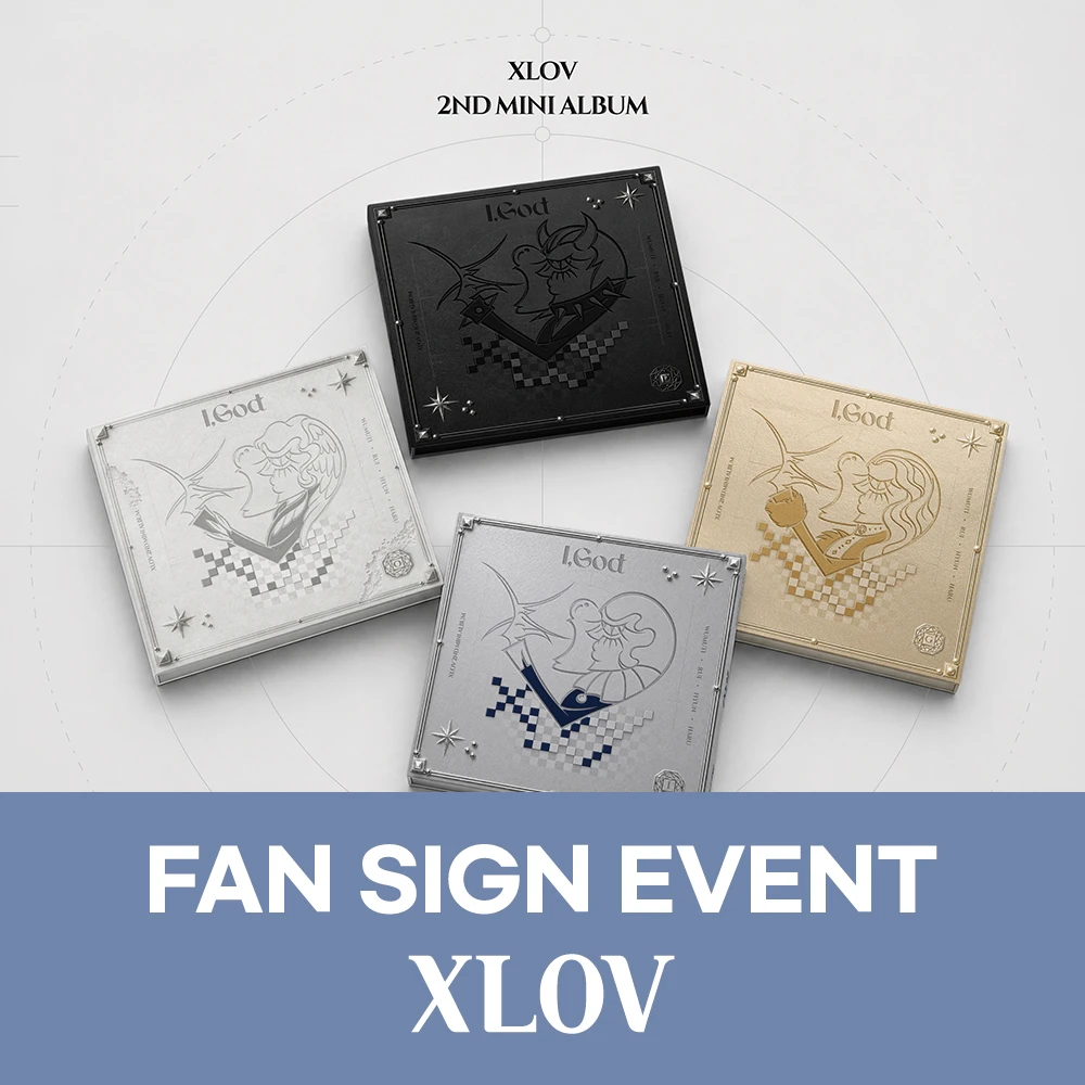[10/4 In-Person Fansign] XLOV - 2nd Mini Album [I,God]