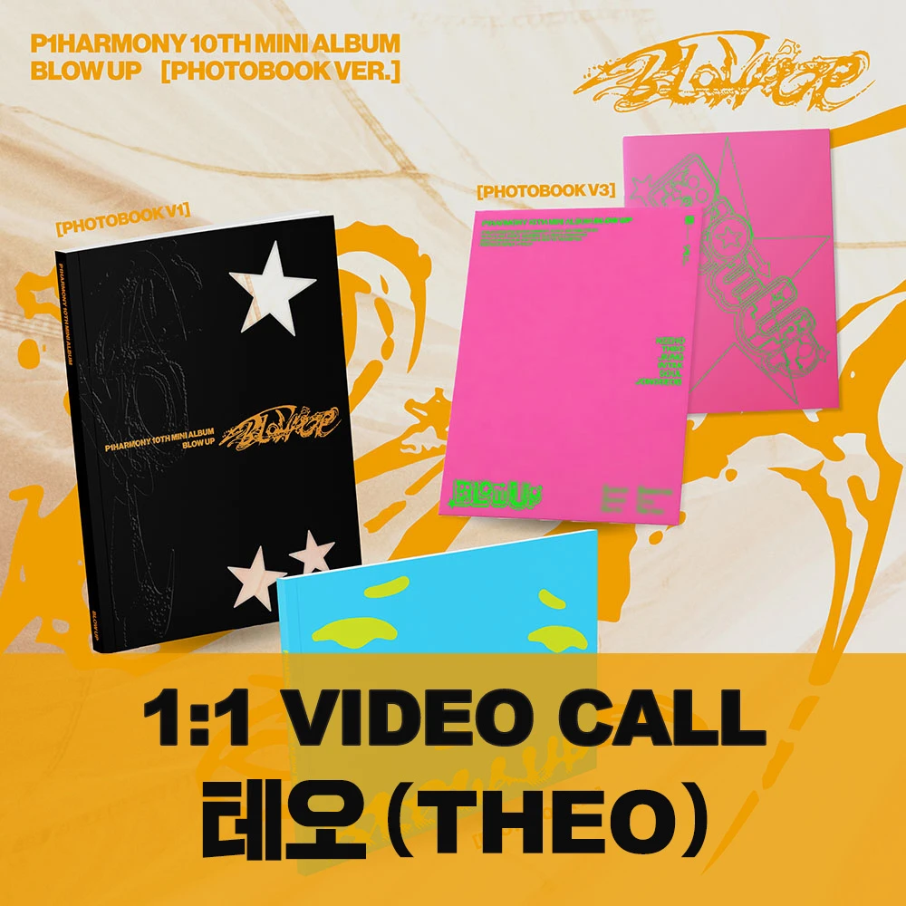 [THEO][11/6 Video Call] P1Harmony - 10th Mini Album [BLOW UP] (Photobook Ver.)