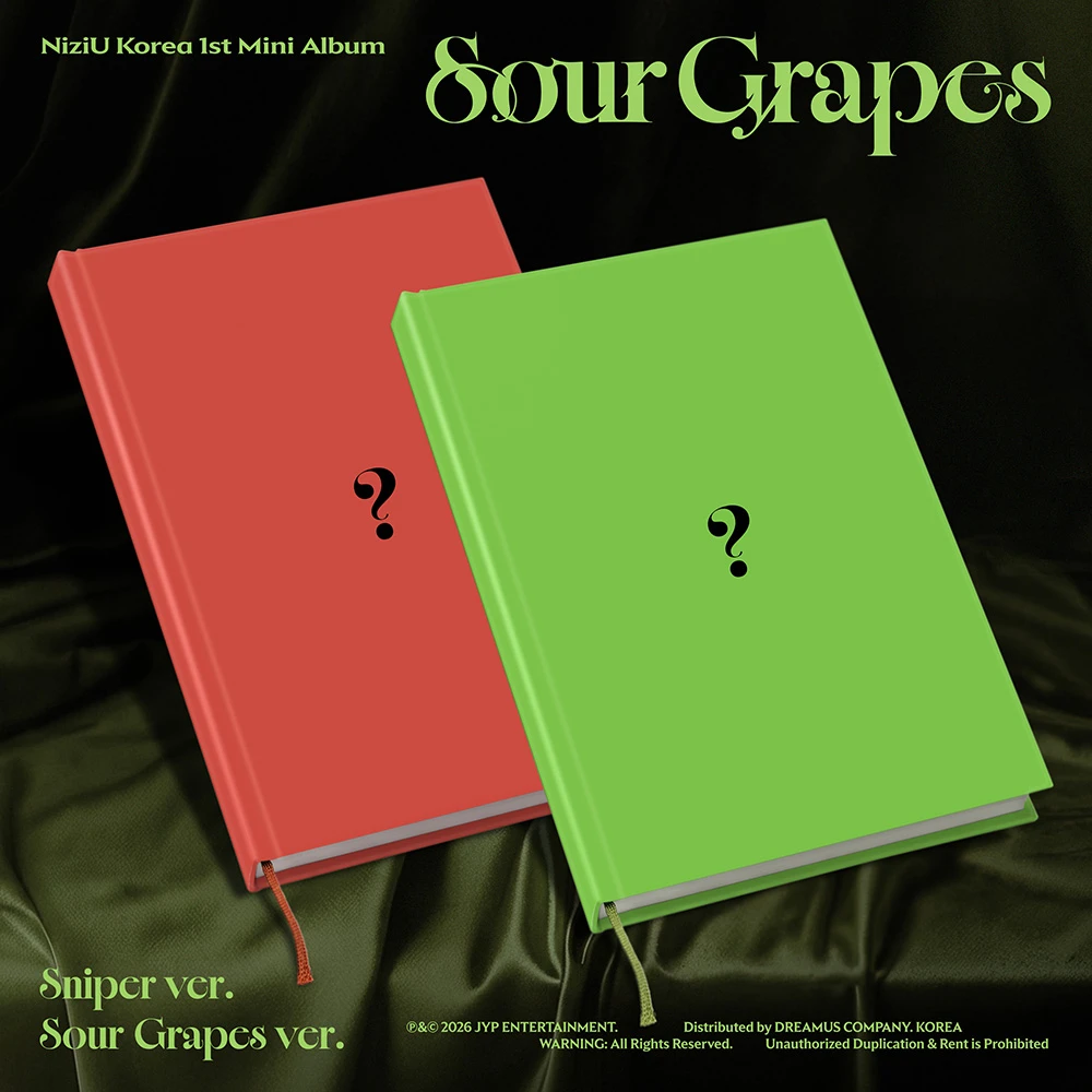 NiziU - Mini Album 1 Sour Grapes (Sniper Ver. / Sour Grapes Ver.)