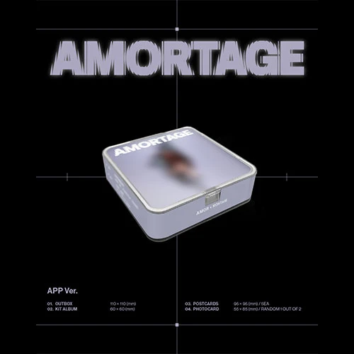JISOO Mini Album [AMORTAGE] (APP Ver)
