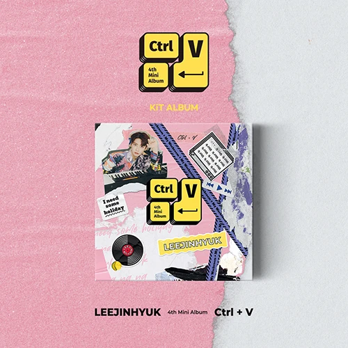 LEEJINHYUK - Mini Album 4 [Ctrl+V] (KIT Album)