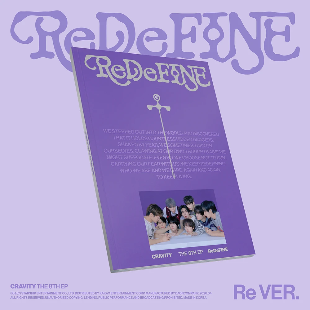 CRAVITY - THE 8TH EP [ReDeFINE] (Re VER.)