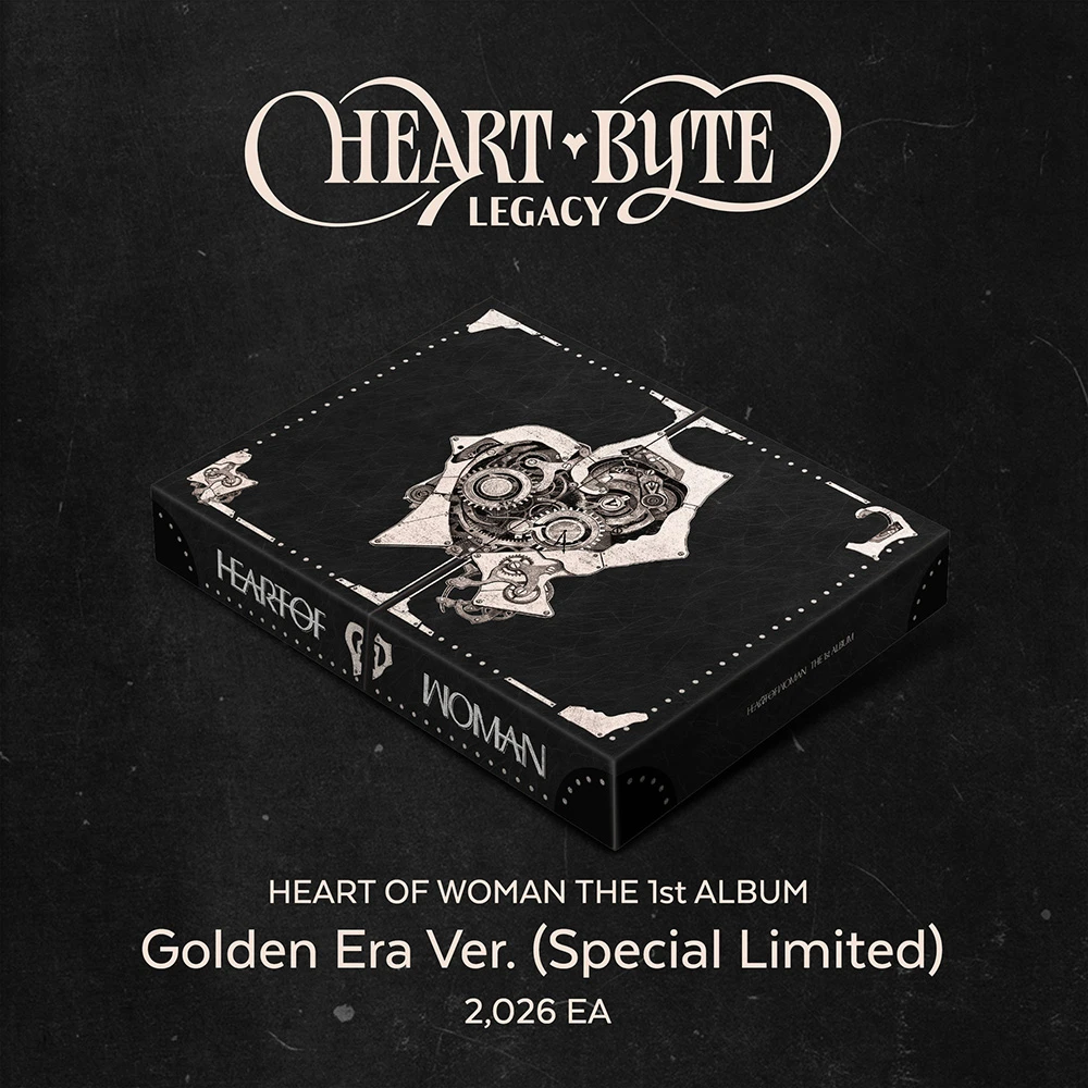 HEART OF WOMAN - THE 1st ALBUM [Heart Byte : LEGACY] Golden Era Ver. (Special Limited)