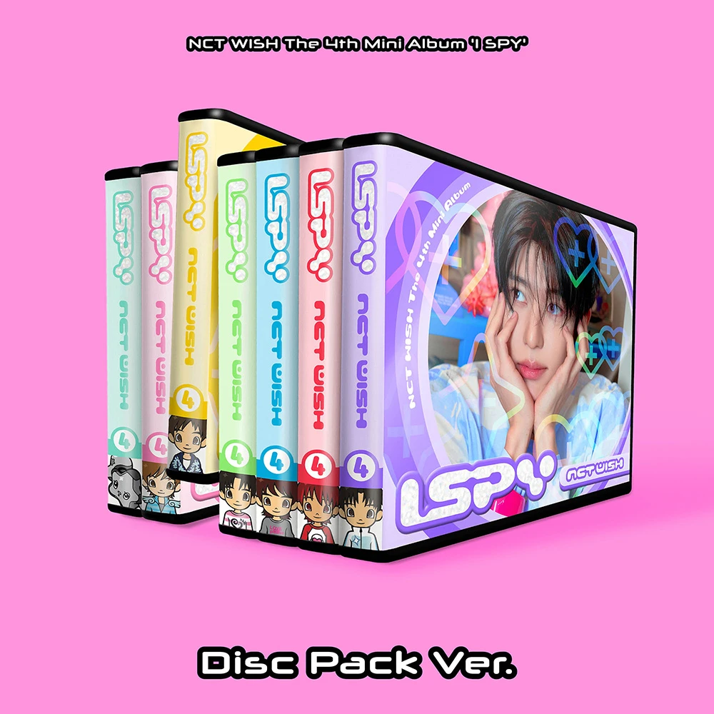 [Youushi][11/5 Video Call] NCT WISH - Mini Album 4 [I SPY] (Disc Pack Ver.)