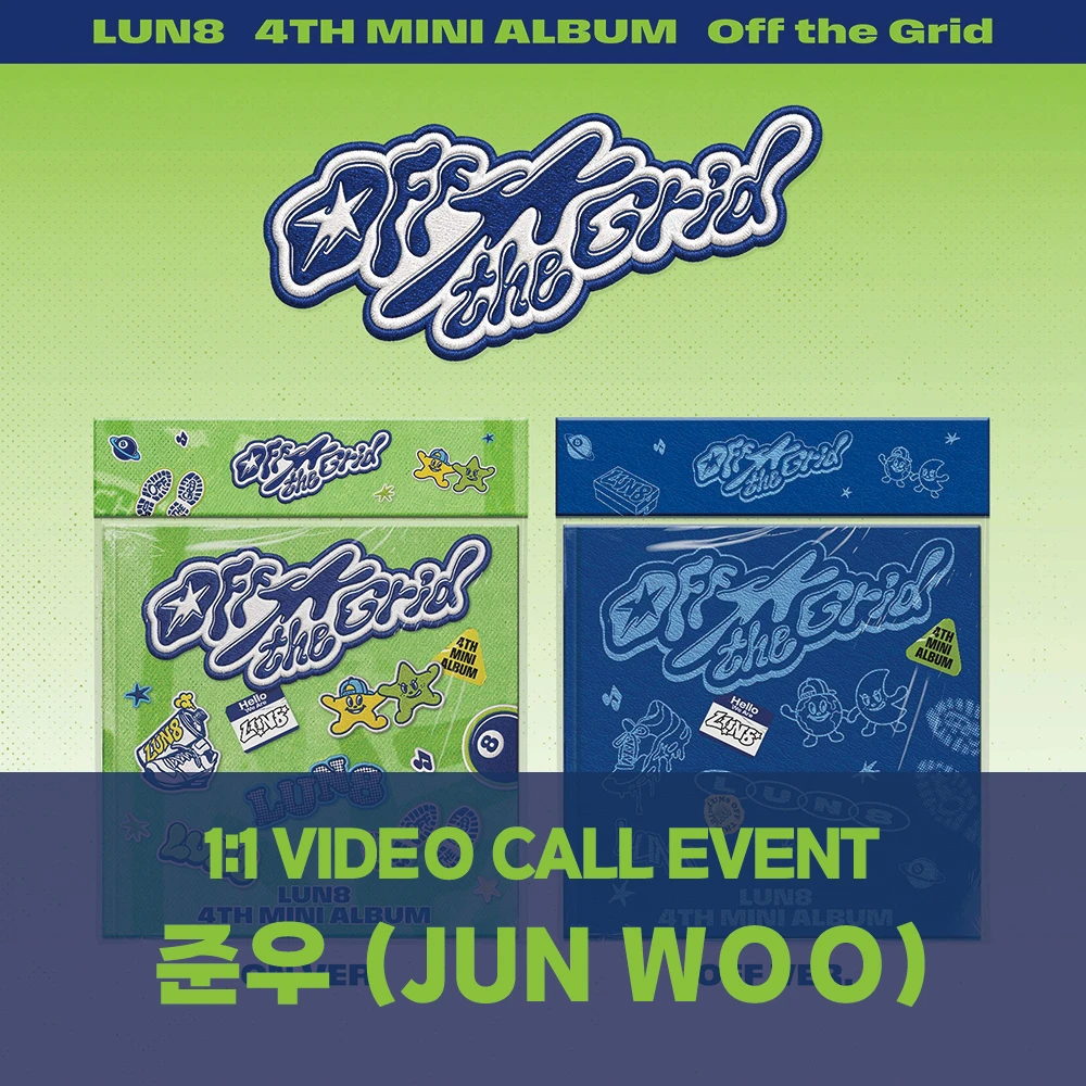 [Junwoo][10/18 Video Call] LUN8 - 4th Mini Album [Off the Grid] (ON Ver. / OFF Ver.)