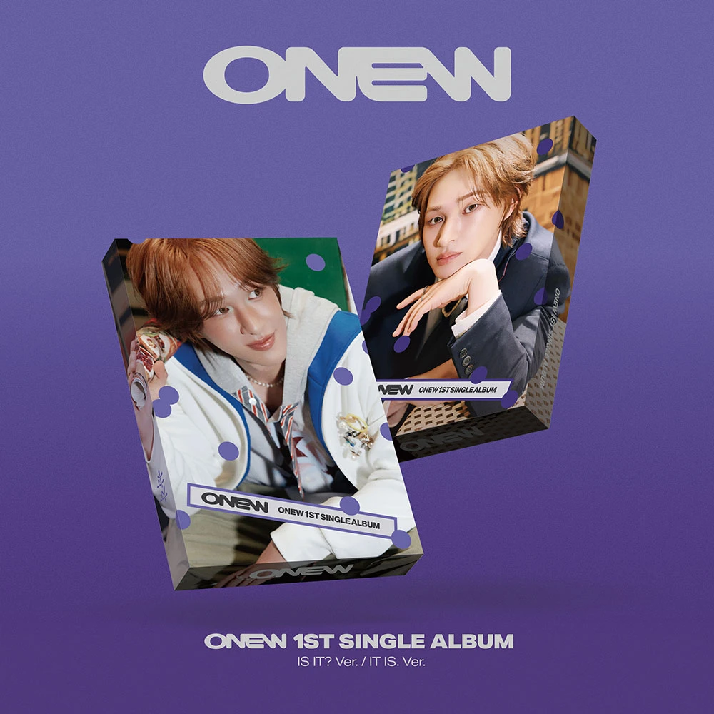 ONEW - 1ST SINGLE ALBUM IT IS [IT IS. Ver.] (NEMO Ver.)