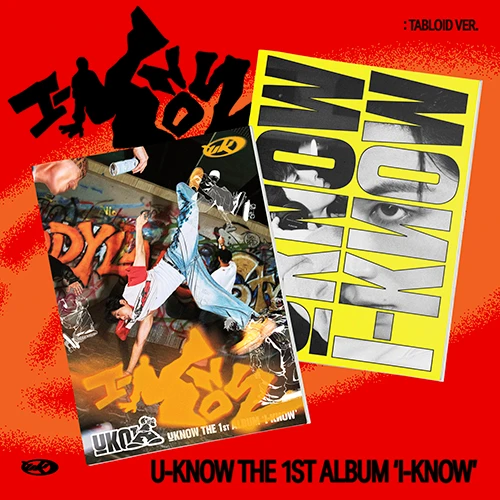 [SET/Album 2 EA] U-Know (YUNHO) - 1st Studio Album [I-KNOW] (Tabloid Ver.)