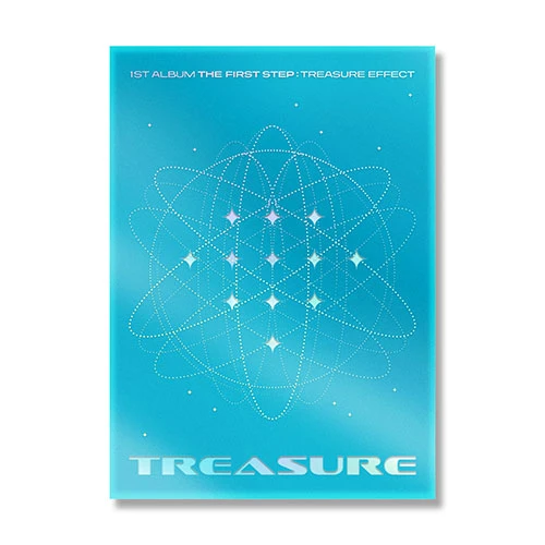 TREASURE - 1st ALBUM [THE FIRST STEP : TREASURE EFFECT] (BLUE ver.)