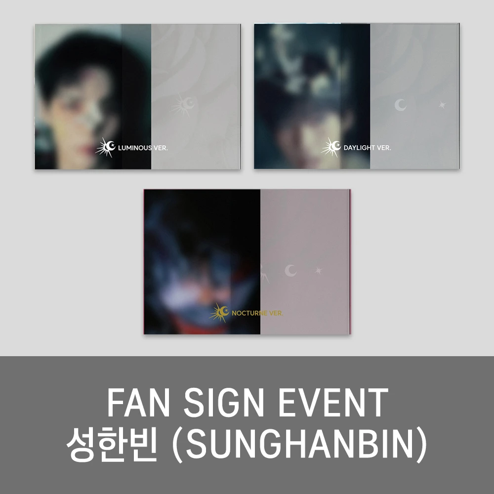 [11/13 In-Person Fansign] SUNGHANBIN - Mini Album DEAD:ALIVE (Photobook Ver.)