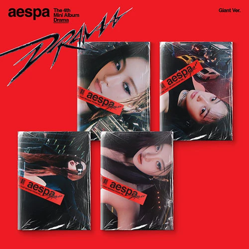 SET/4 Album Versions aespa - Mini Album 4 [Drama] (Giant Ver.)