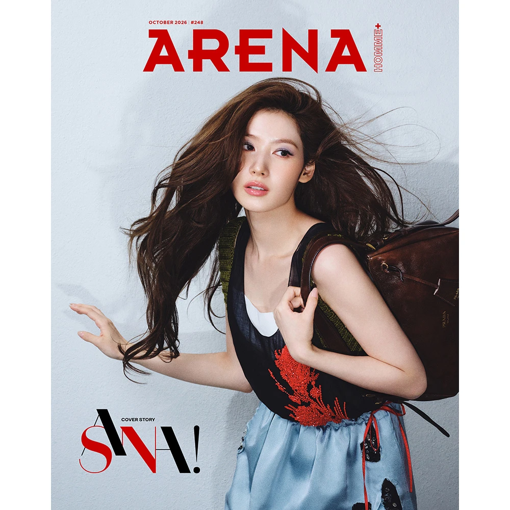 ARENA HOMME+ October 2026 Issue Cover D TWICE Sana