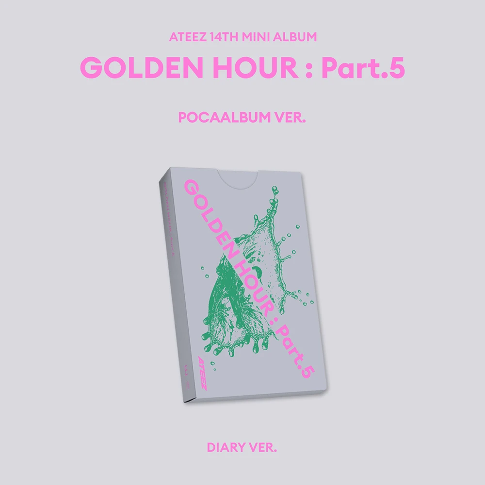 ATEEZ - GOLDEN HOUR : Part.5 (POCAALBUM / Diary Ver.)