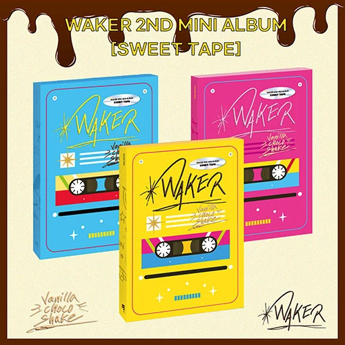[Album 3 EA SET] WAKER - Sweet Tape