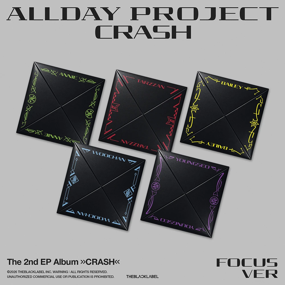 ALLDAY PROJECT - The 2nd EP Album 'CRASH' (FOCUS ver.)