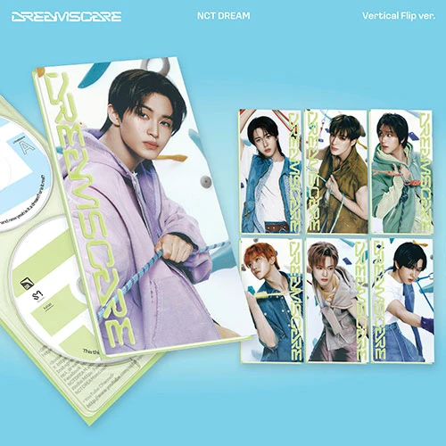 SET/7 Albums NCT DREAM - Regular 4th Album [DREAMSCAPE] (Vertical Flip Ver.)