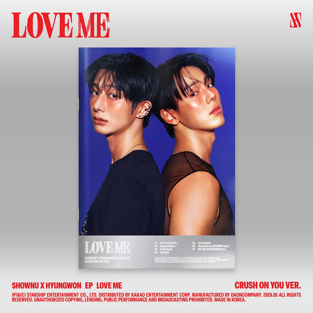Shownu X Hyungwon (MONSTA X) - EP [LOVE ME] (CRUSH ON YOU VER.)