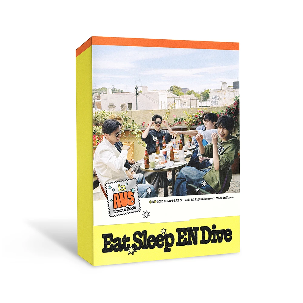 [Late July Shipment][Apple Bonus] ENHYPEN - [Eat, Sleep, Unwind in Australia] TRAVEL BOOK