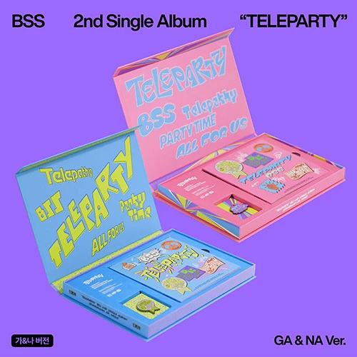SET/2 Albums - SEVENTEEN - 2nd Single Album 'TELEPARTY'
