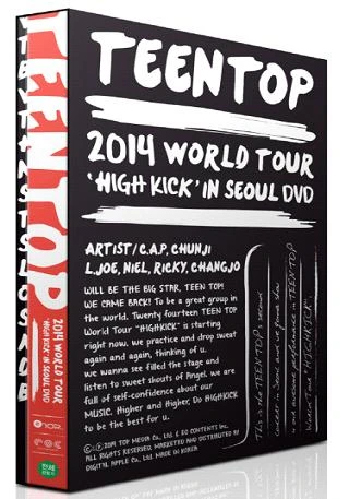 [Refurbished] Teen Top - TEENTOP 2014 WORLD TOUR "HIGH KICK" IN SEOUL DVD