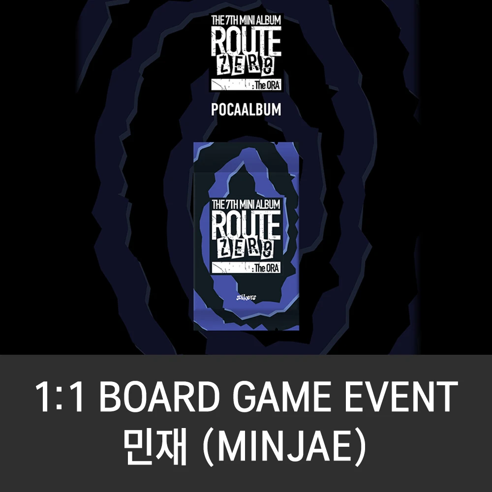 [Minjae][8/8 Board Game] Circus (xikers) - 7TH MINI ALBUM [ROUTE ZERO : The ORA] (POCAALBUM)