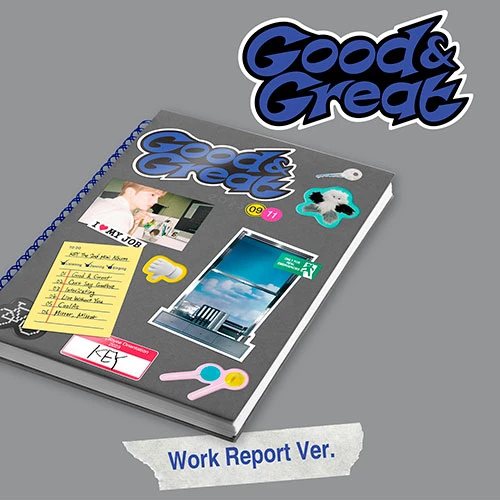 KEY - Mini Album 2 [Good & Great] (Work Report Ver.)