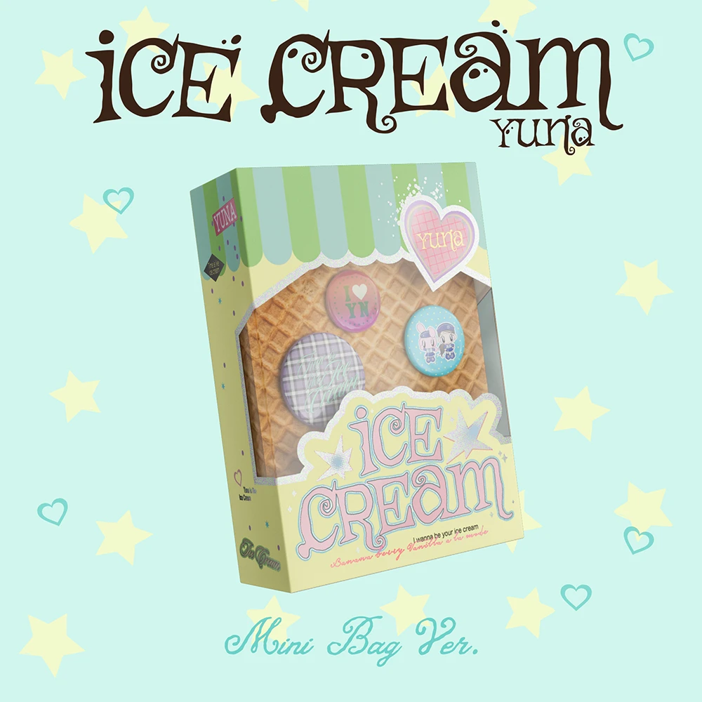 Apple Bonus YUNA (ITZY) - [Ice Cream] MINI BAG Ver. (MD Ver.)