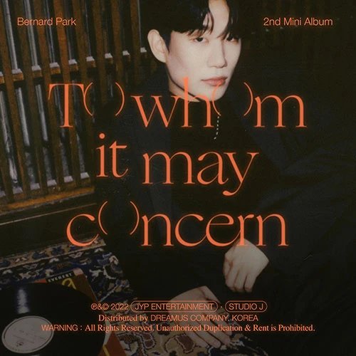 Bernard Park - Mini Album 2 [To whom it may concern]