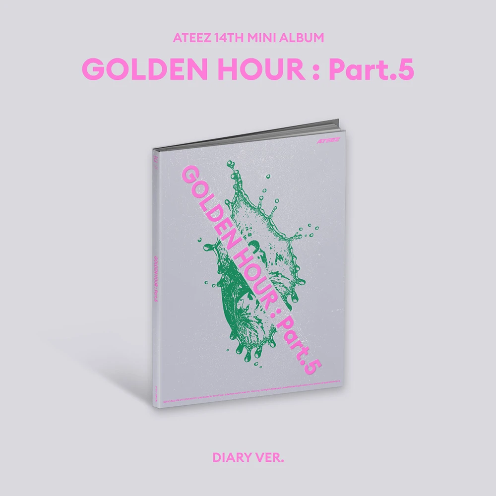 [Apple Bonus] ATEEZ - GOLDEN HOUR : Part.5 (Diary Ver.)