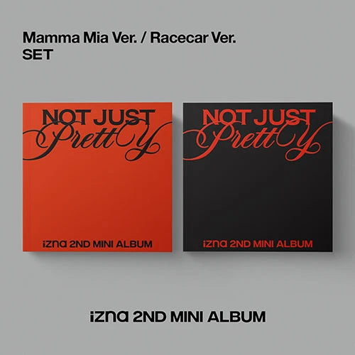 [SET] izna - [Not Just Pretty] PHOTOBOOK Ver. (Mamma Mia Ver. / Racecar Ver.)