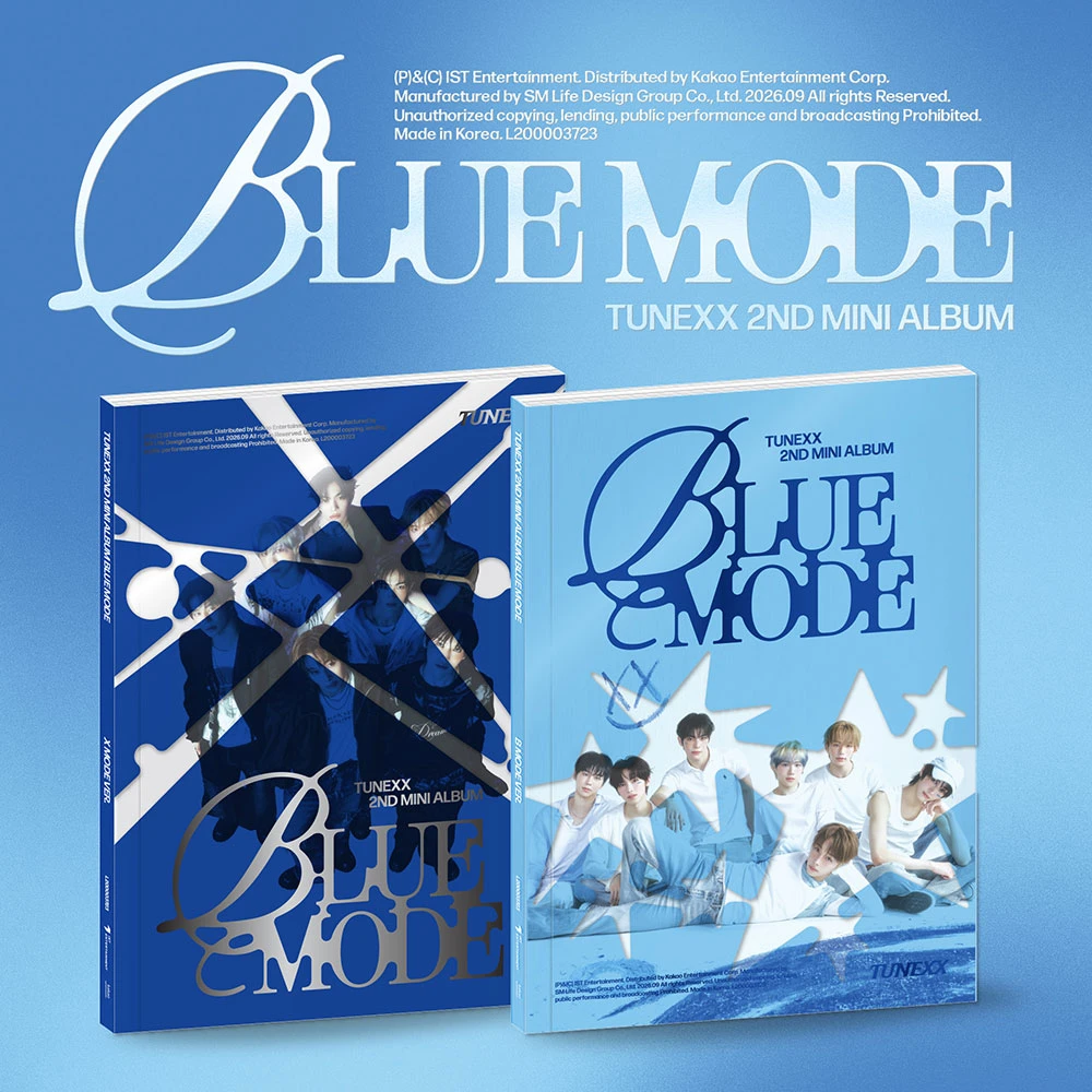 SET: 2 Album TUNEXX - Mini Album Vol.2 [BLUE MODE] (B MODE ver./X MODE ver.)