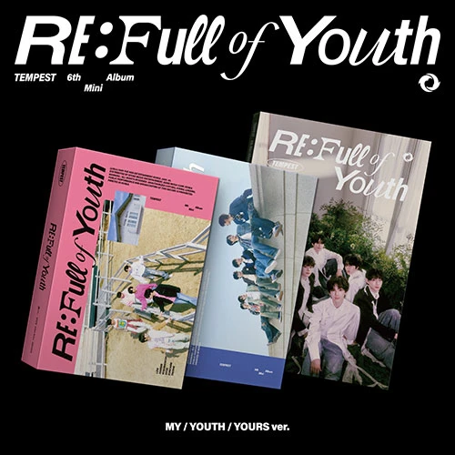 SET (Album 3 EA) TEMPEST - 6th Mini Album [RE: Full of Youth]