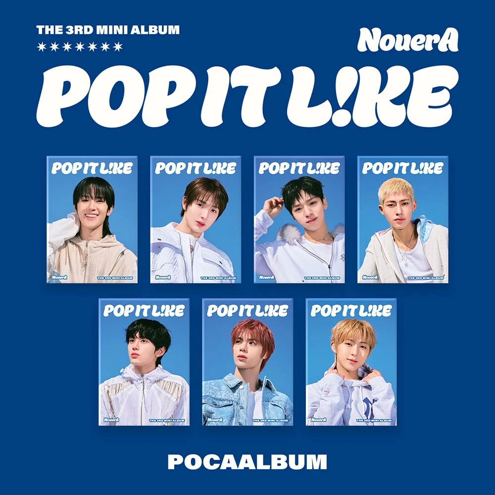 SET/Album 7 EA NouerA - The 3rd Mini Album [POP IT LIKE] (POCA VER.)