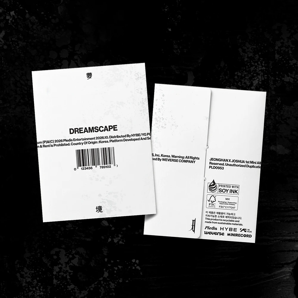 [Apple Bonus] Jeonghan X Joshua (SEVENTEEN) - 1st Mini Album 'DREAMSCAPE' Weverse Albums ver.