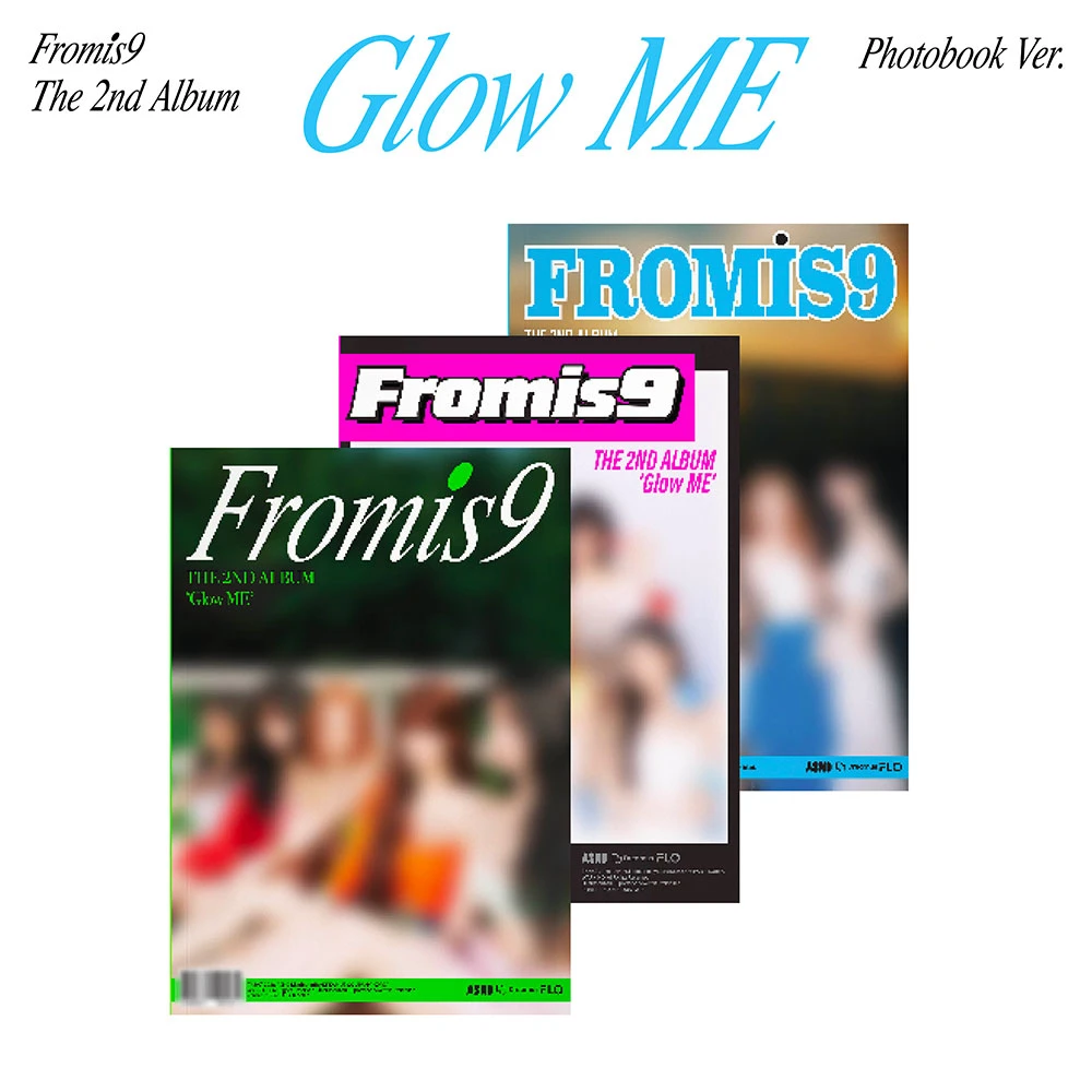 [8/1 In-person Fansign] fromis_9 - Regular Album 2nd Season Glow ME (Photobook Ver.)