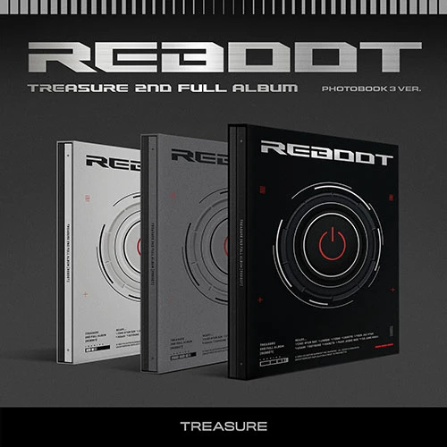 SET/3 Albums TREASURE (TREASURE) - 2ND FULL ALBUM [REBOOT] (PHOTOBOOK VER.)