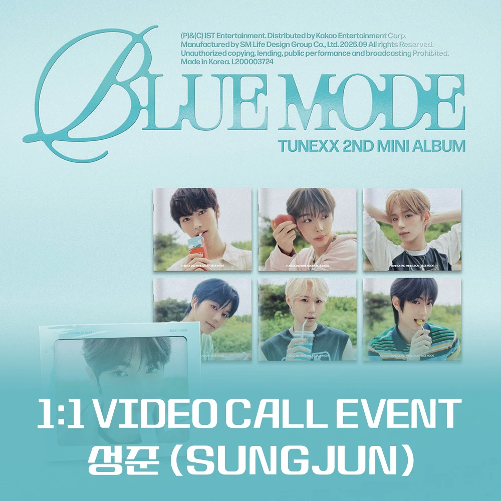 [성준][10/30 영상통화] TUNEXX (튜넥스) - 미니 2집 [BLUE MODE] (INDIVIDUAL MODE ver.)