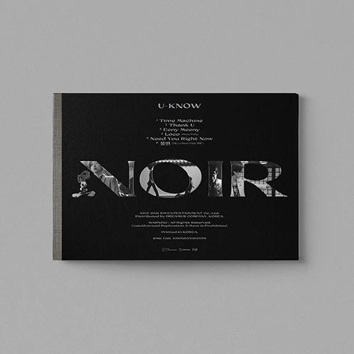 U-Know Yunho - Mini Album 2 [NOIR] (Crank Up Ver.)