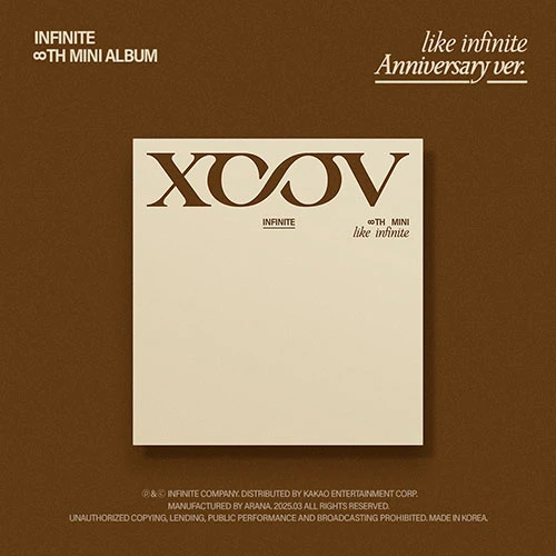 INFINITE - Mini Album 8 [LIKE INFINITE] (Anniversary ver.)