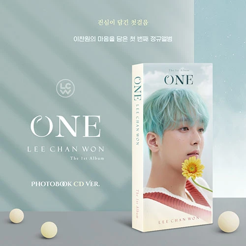 LEE CHANWON - First Full Album [ONE] (Photobook CD)
