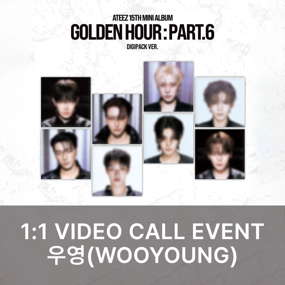 [Wooyoung][11/13 Video Call] ATEEZ - GOLDEN HOUR : Part.6 (DIGIPACK VER.)