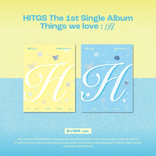HITGS - The 1st Single Album - Things we love : H (EVER) [Random 1 of 2]