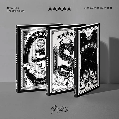 [세트/앨범3종] Stray Kids - 정규3집 ★★★★★ (5-STAR) (VER. A, VER. B, VER. C)