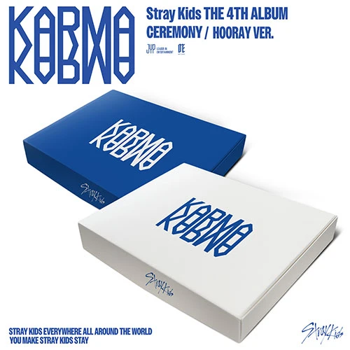 Stray Kids - Regular 4th Album [KARMA] (CEREMONY VER., HOORAY VER.)