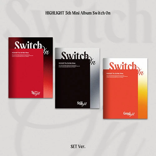 SET/3 Albums Highlight (Highlight) - THE 5th MINI ALBUM [Switch On]