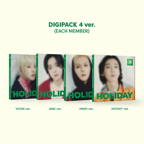 [SET] WINNER - 4th MINI ALBUM [HOLIDAY] (DIGIPACK ver.)
