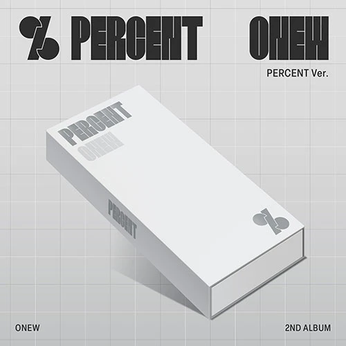 ONEW - 2nd Full Album [PERCENT] (PERCENT Ver.)