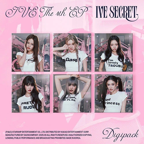 IVE - THE 4th EP [IVE SECRET] (Digipack Ver. Limited Edition)
