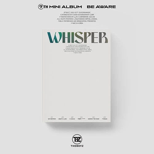 THE BOYZ - 7th Mini Album [BE AWARE] (Document Ver.)